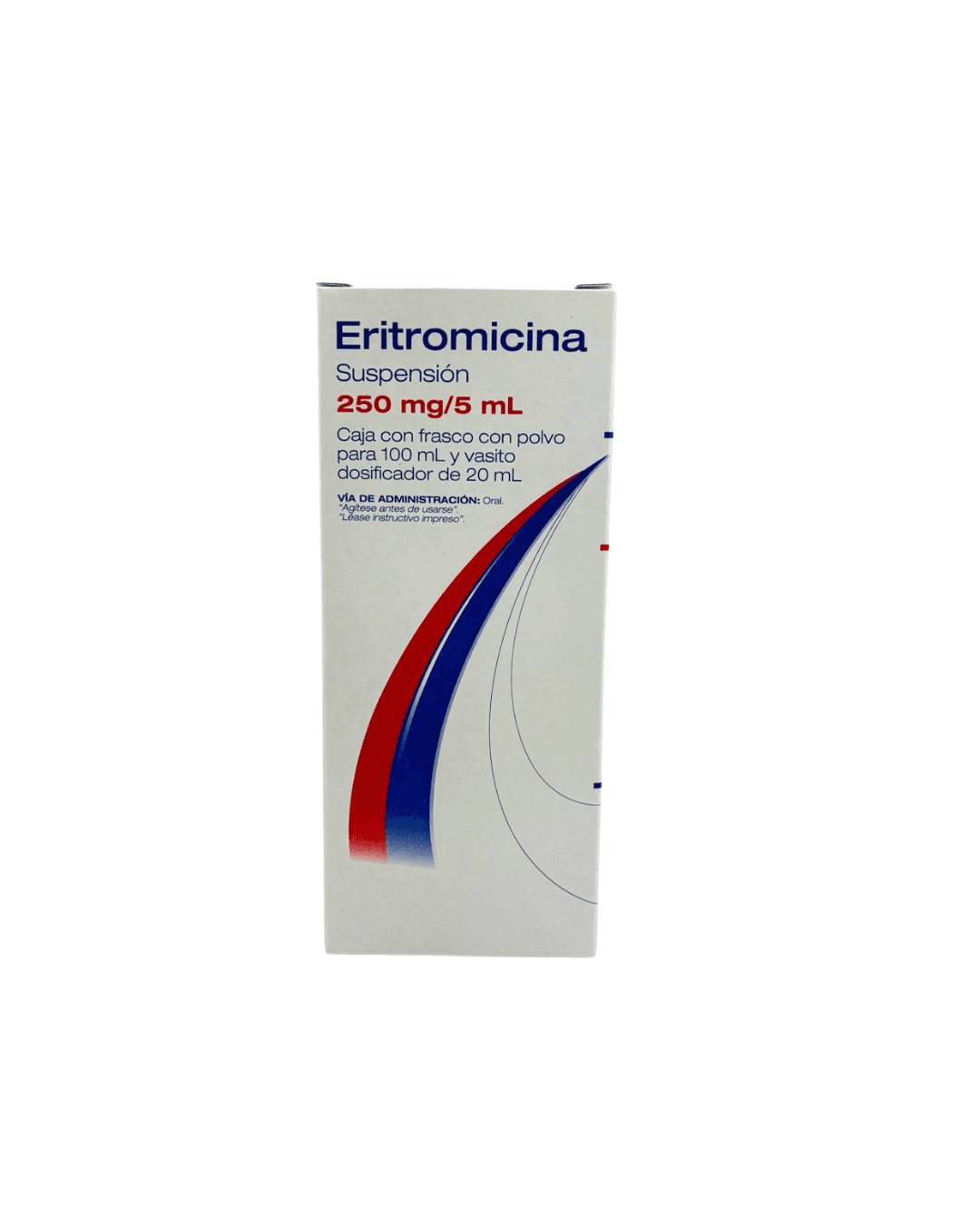 Eritromicina suspensión