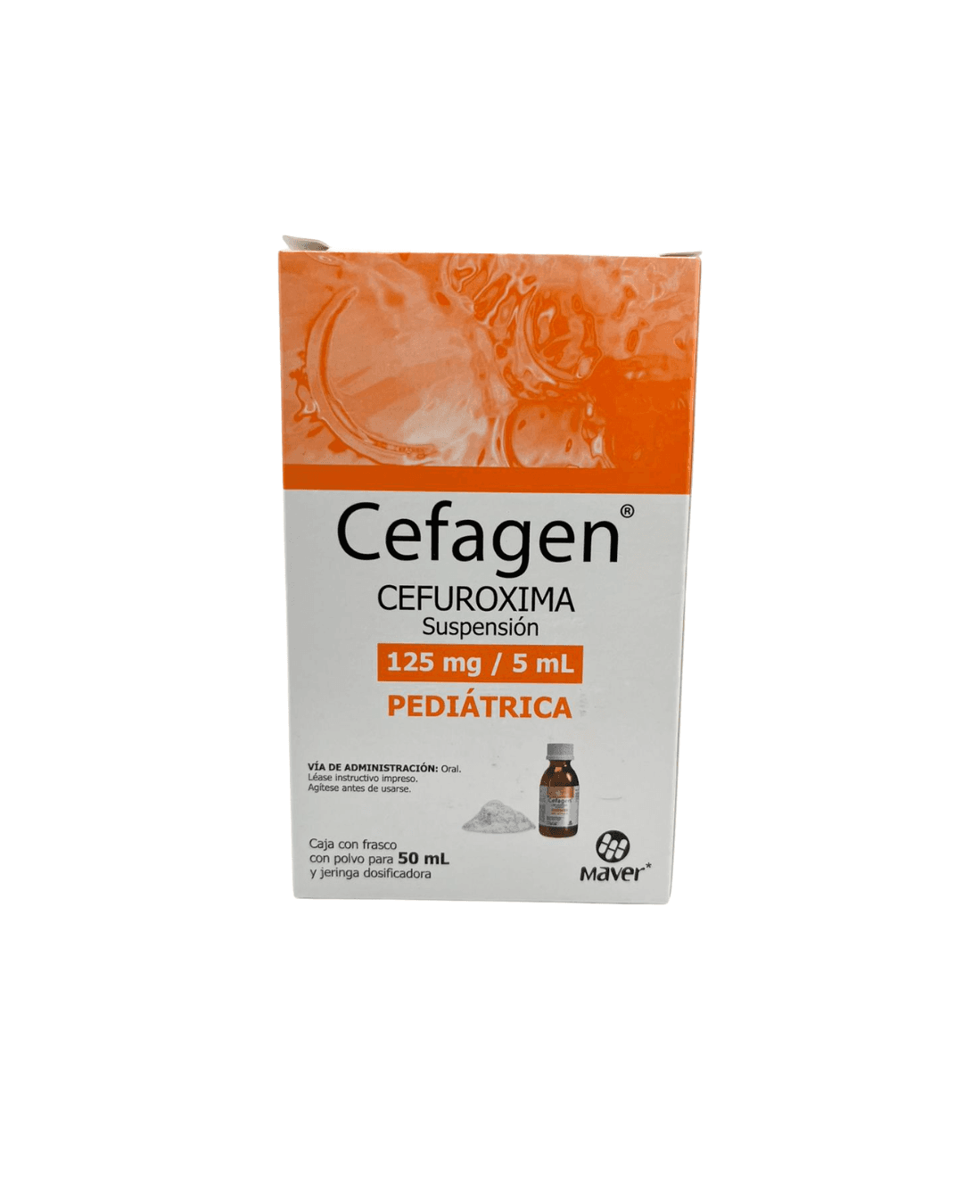 Cefagen suspensión de 125 mg