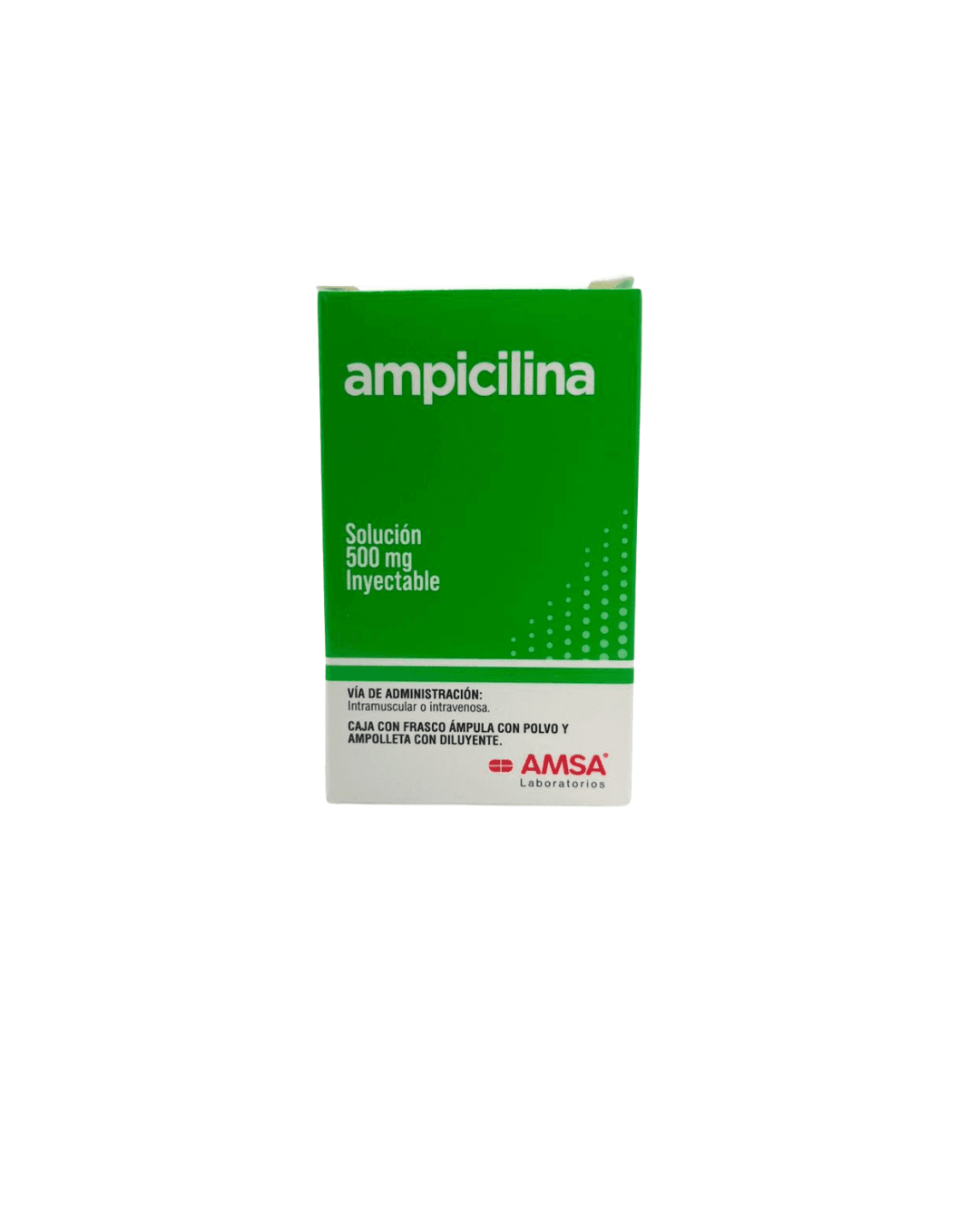 Ampicilina de 500 mg inyectable