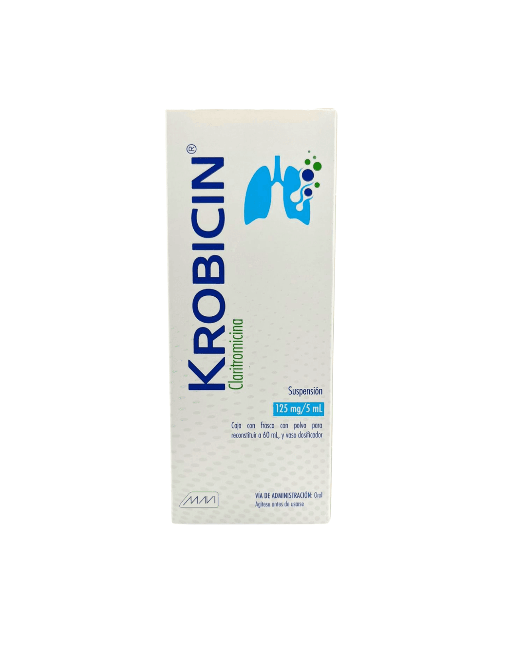 Krobicin suspensión  de 125 mg