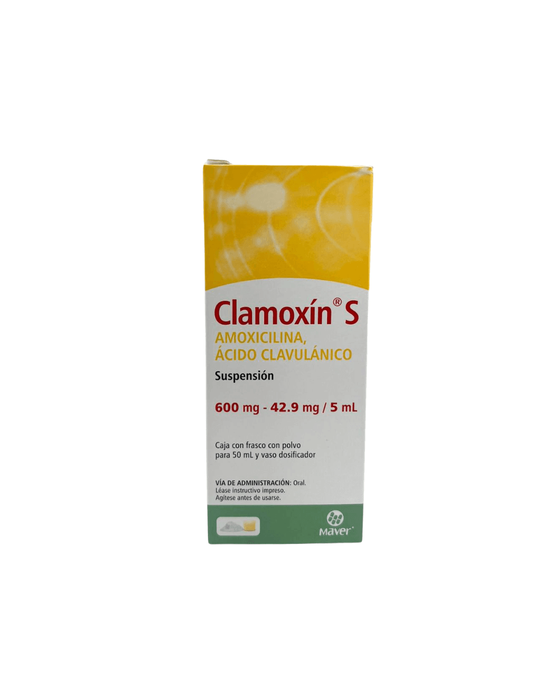 Clamoxin suspensión de 600mg