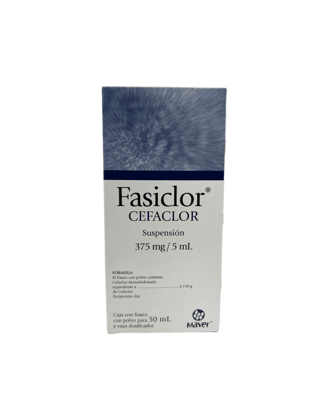 Fasiclor suspensión de 375 mg