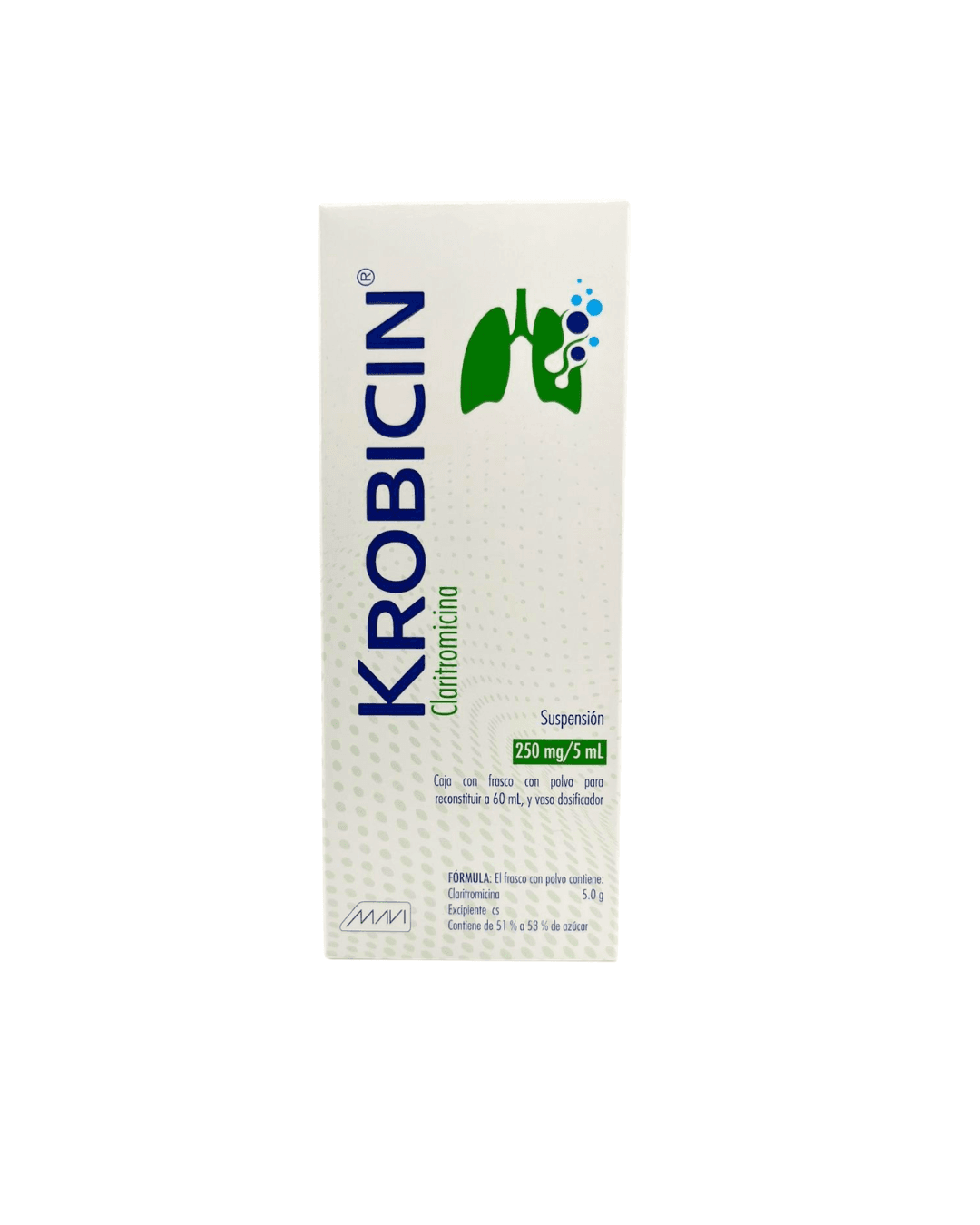 Krobcin suspensión de 250 mg