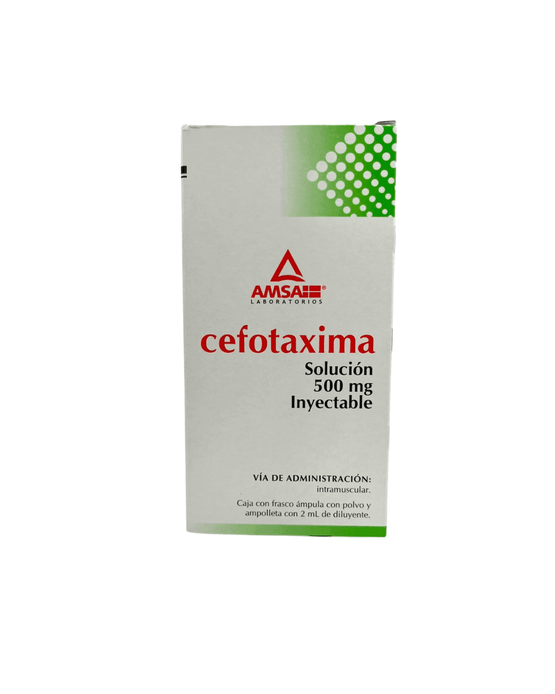 Cefotaxima 500 mg inyectable