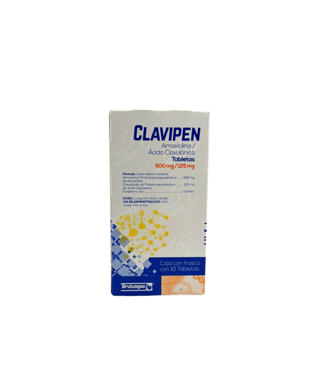 Clavipen tabletas de 500mg