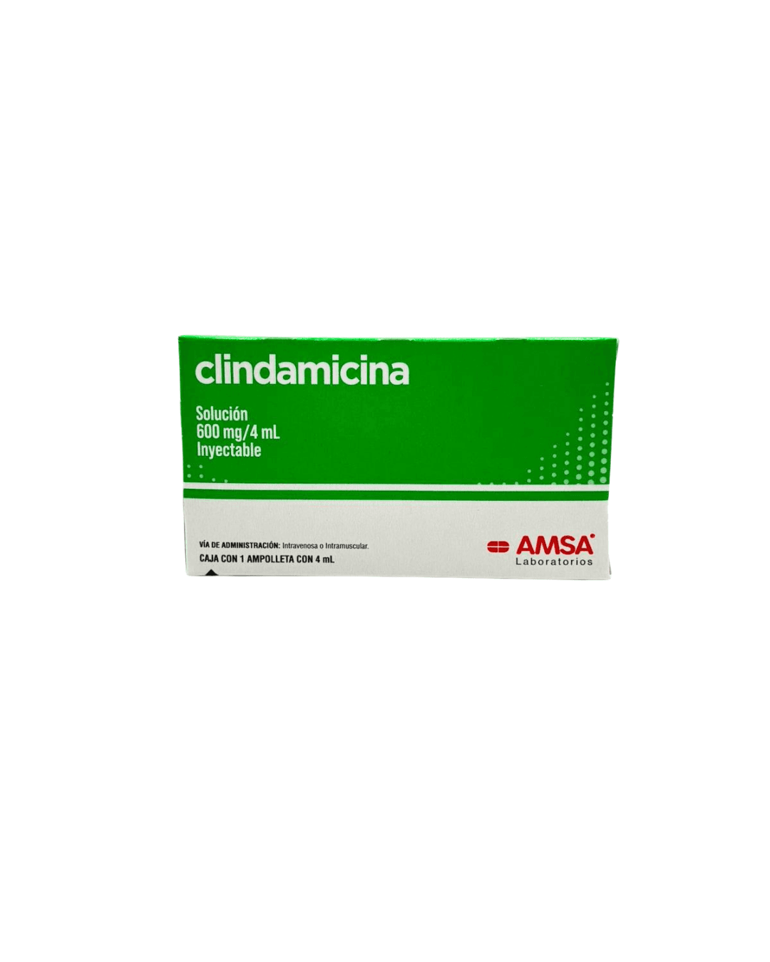 Clindamicina de 600 C/1 inyectable
