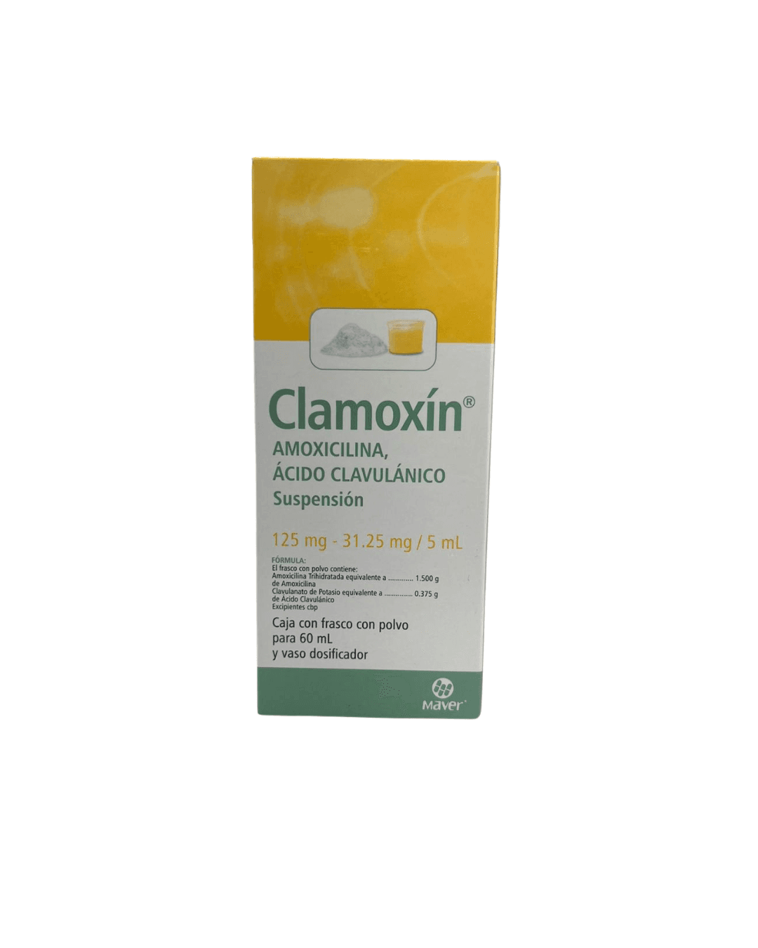 Clamoxin suspensión de 125mg