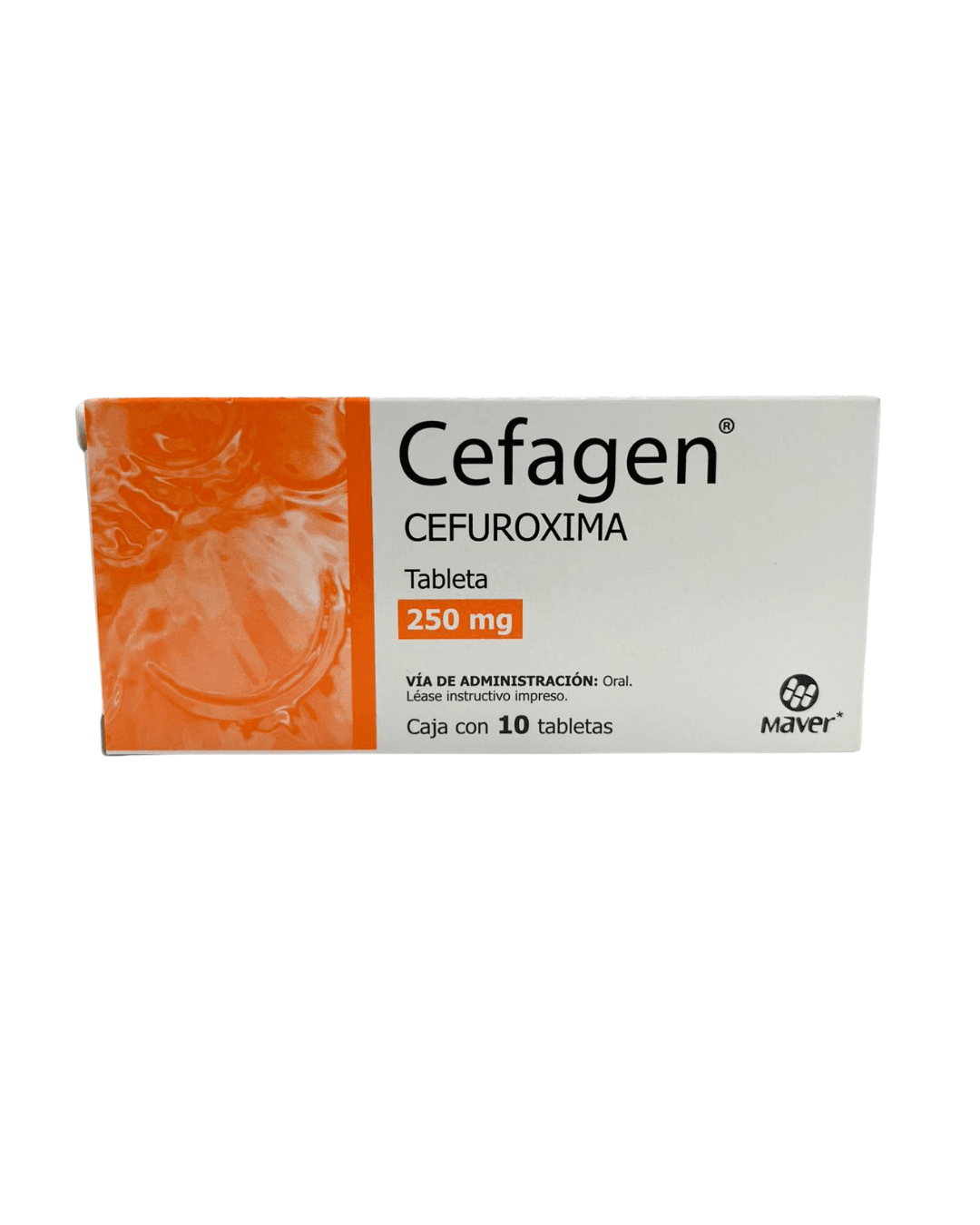 Cefagen tabletas de 250 mg