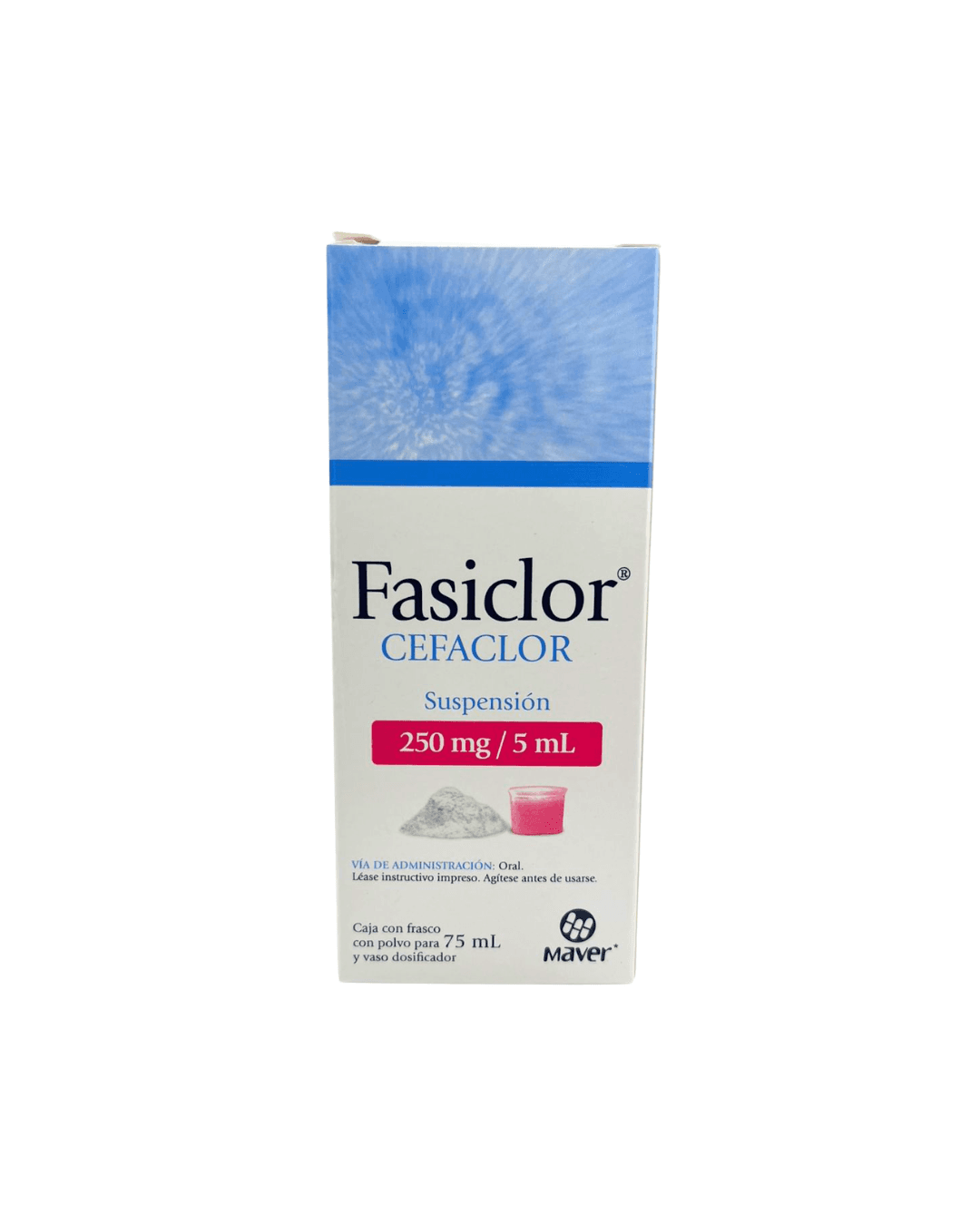 Fasiclor suspensión de 250 mg