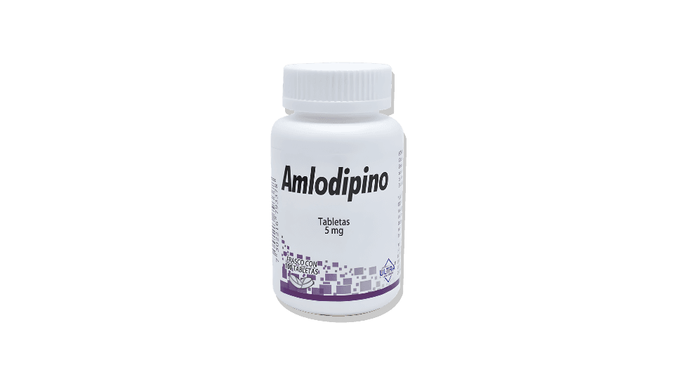 Amlodipino 5 mg — Frasco