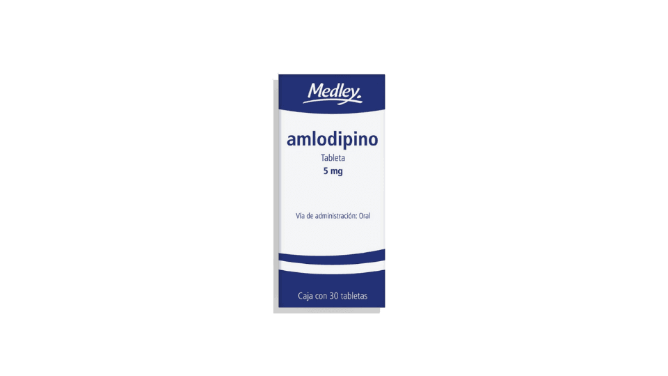 Amlodipino 5 mg — Tabletas Medley