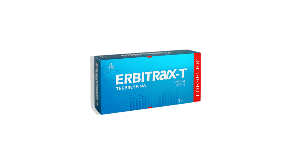 Erbitrax-T — Terbinafina 250 mg