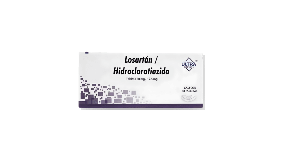 Losartán / Hidroclorotiazida 50/12.5 mg