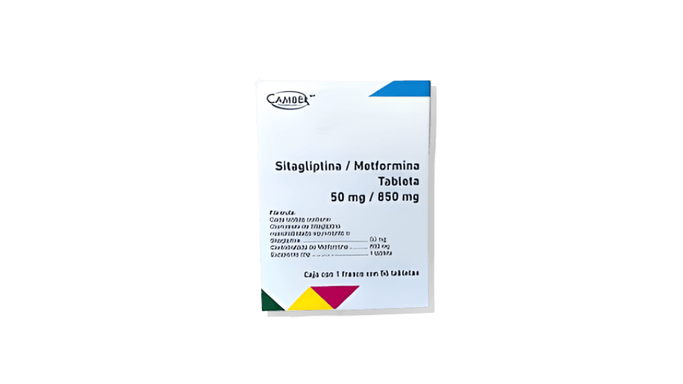 Sitagliptina / Metformina 50/850 mg — Camber