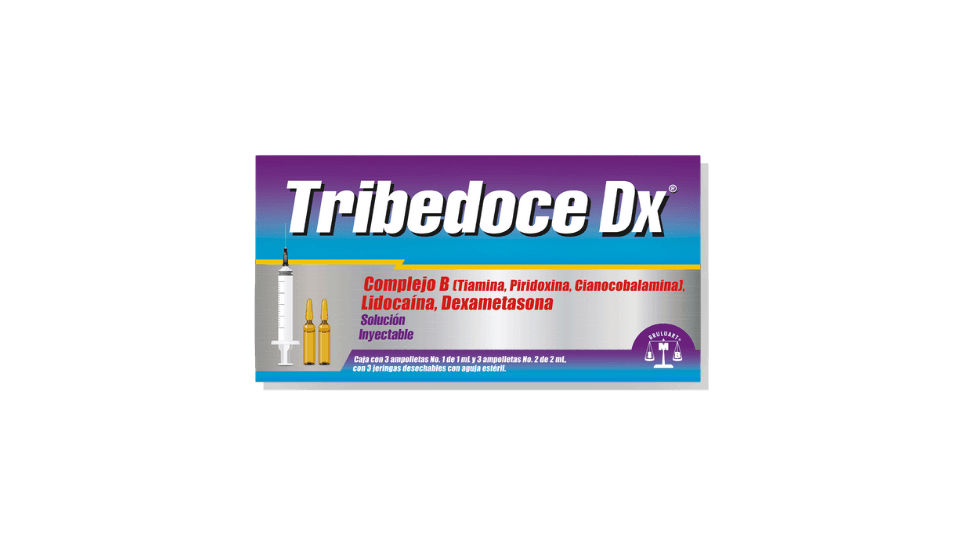 Tribedoce Dx — Dexametasona + Lidocaína