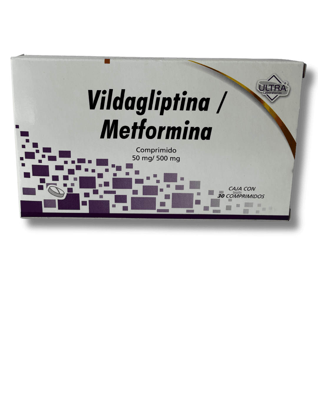 Vildagliptina / Metformina 50/500 mg