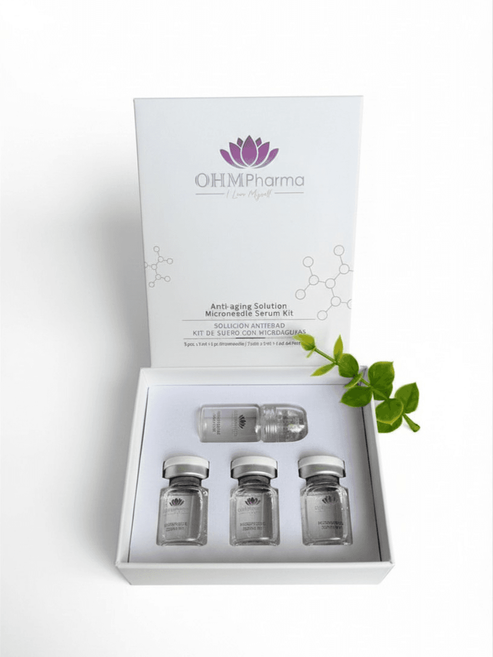 Sistema de Microinfusion Kit de Suero con Microagujas