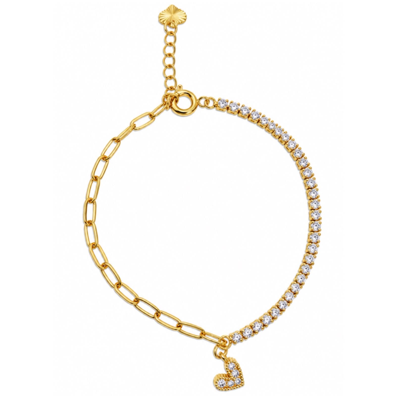 Pulsera Charm Corazón
