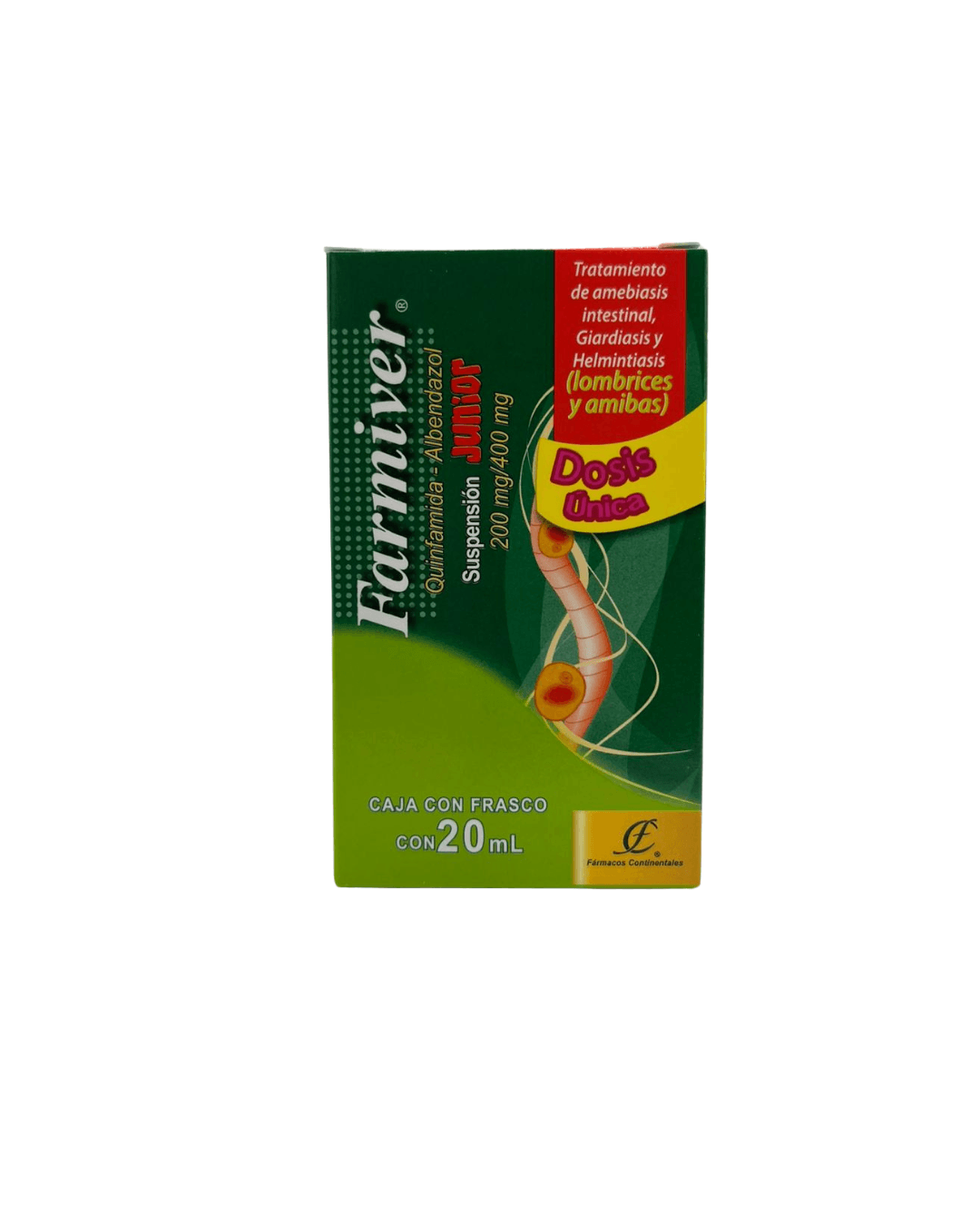 Farmiver junior de 200mg / 400mg