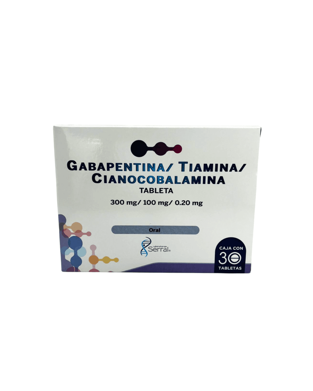 Gabapentina / Tiamina / Cianocobalamina