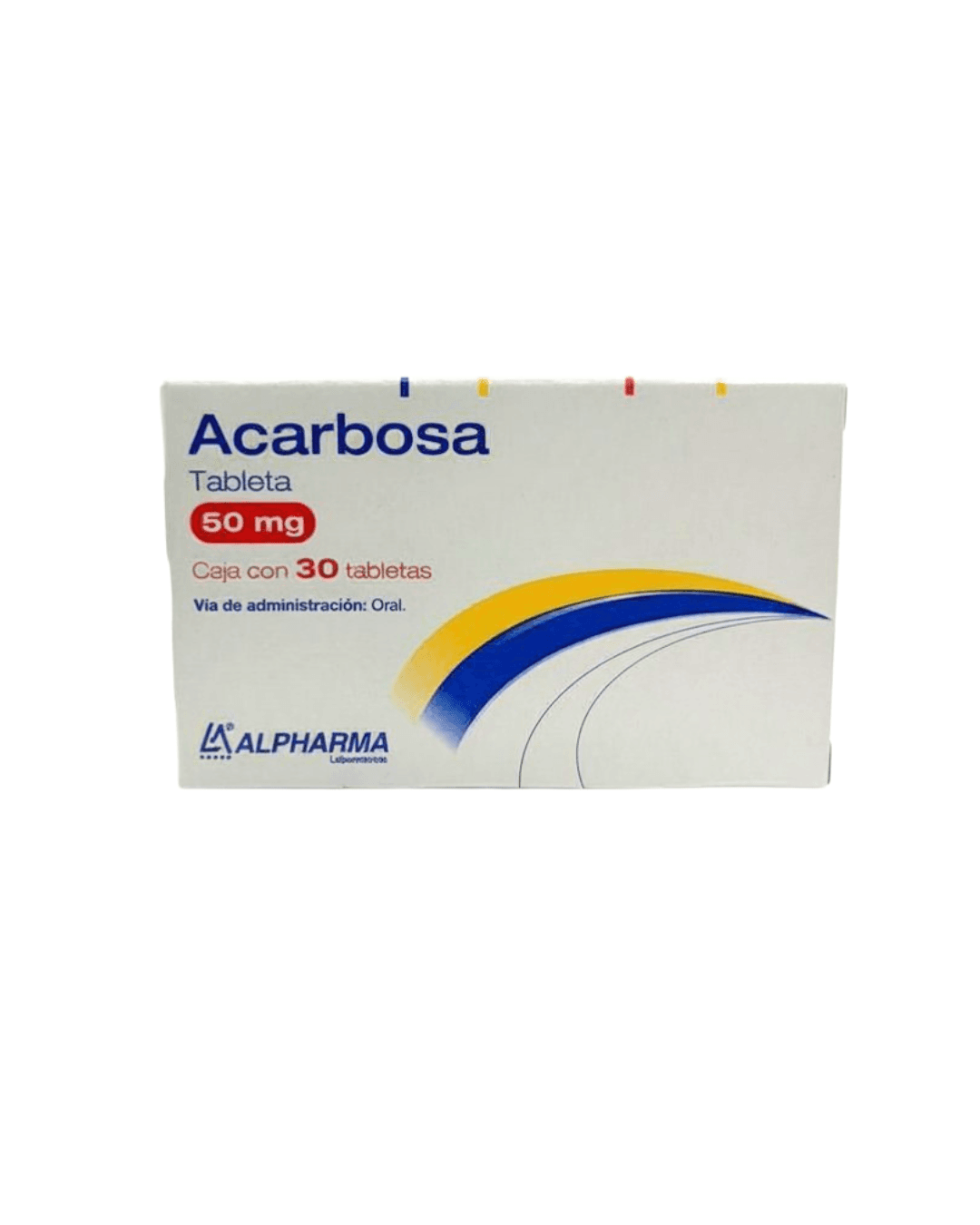 Acarbosa Tabletas de 50 mg