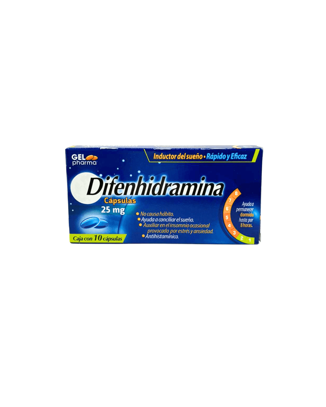 Difenhidramina capsulas
