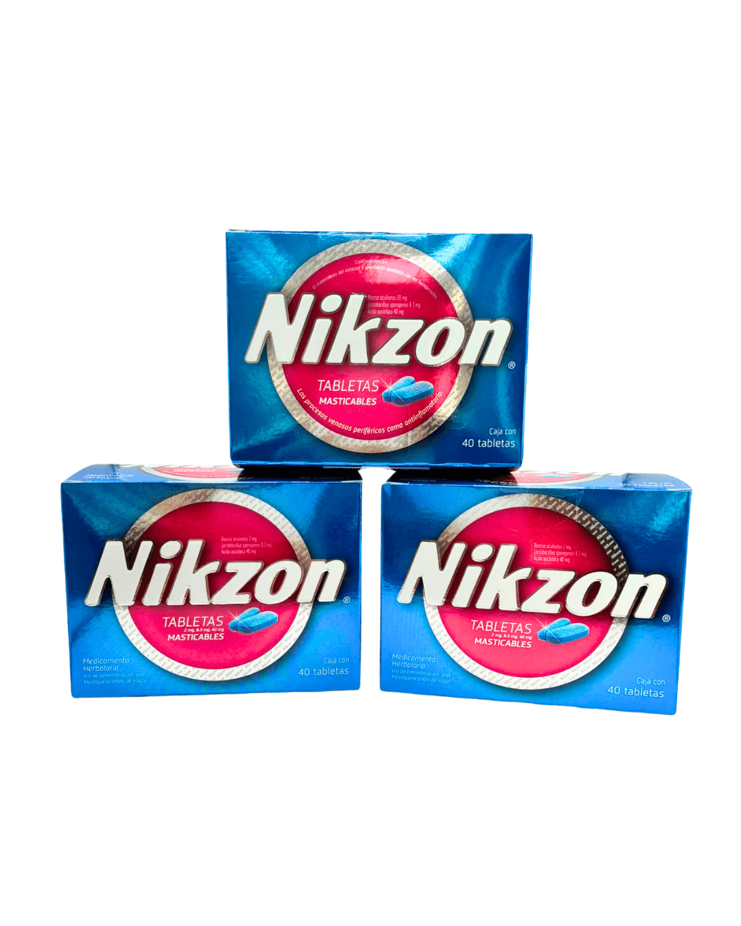 Nikzon Tabletas masticables ( 3 pack )