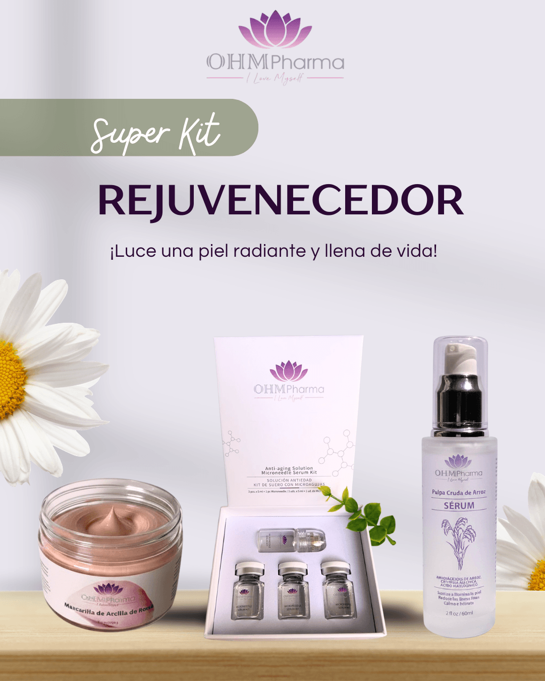 Kit Completo Antiedad Rejuvenecedor