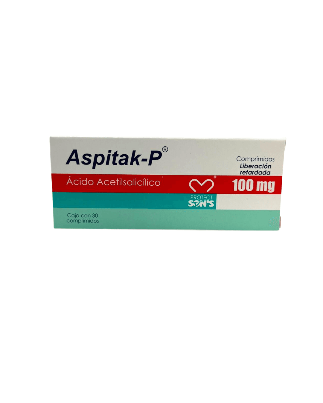 Aspitak-P 100mg Liberación retardada
